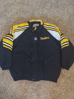 NFL Steelers Pro Line Starter Full Zip Jacket